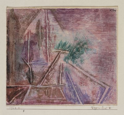 Ösvények a homokban II alkotó: Paul Klee