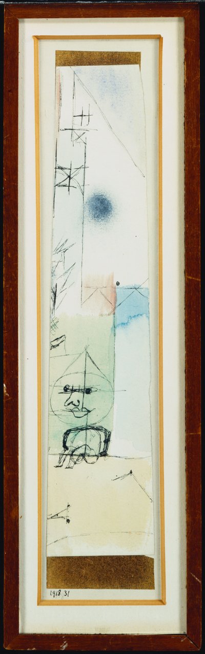 Fiatal Pierrot alkotó: Paul Klee