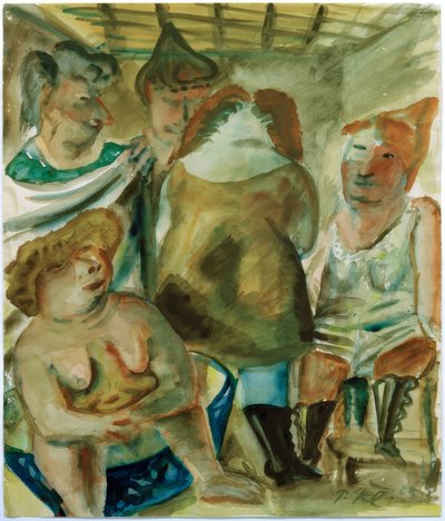 Női fürdő alkotó: Paul Kleinschmidt