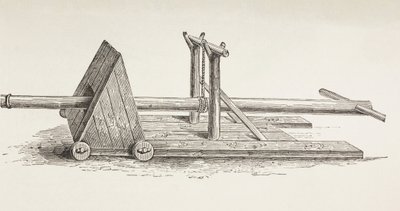 Középkori ütő kos. alkotó: Paul Lacroix