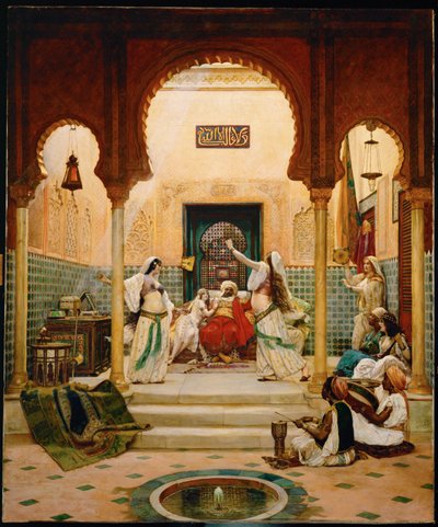 Les almees (olaj, vászon) alkotó: Paul Louis Bouchard