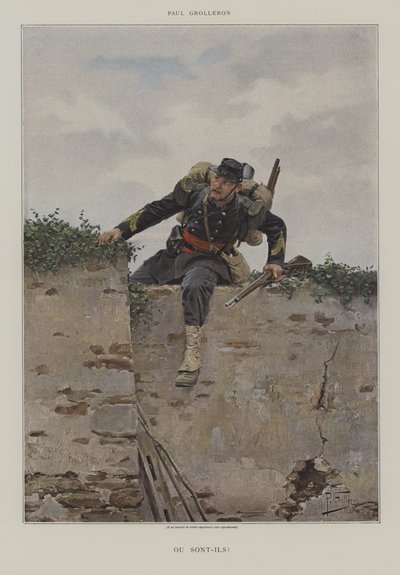 Hol vannak? alkotó: Paul Louis Narcisse Grolleron