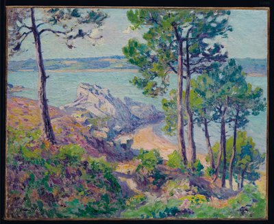 A parton, c. 1906 (olaj, vászon) alkotó: Paul Madeline