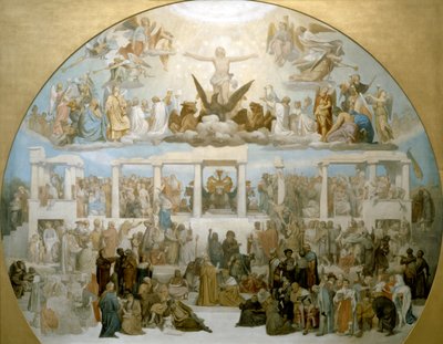 Társadalmi palingenezis (vázlat). 1848. (olaj, vászon) alkotó: Paul Marc Joseph Chenavard