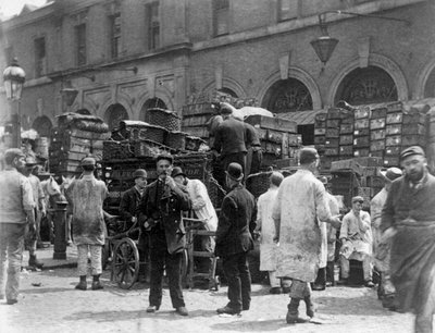 Billingsgate Market, London, 1893 alkotó: Paul Martin