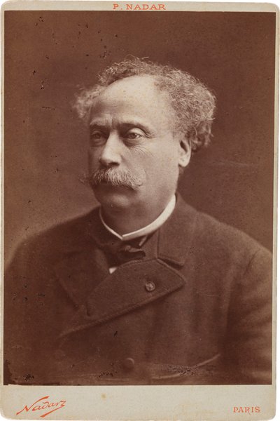 Alexandre Dumas, fia 1824-1895, c. 1886. alkotó: Paul Nadar
