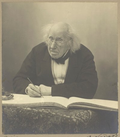 Marie-Eugene Chevreul, 1886. alkotó: Paul Nadar