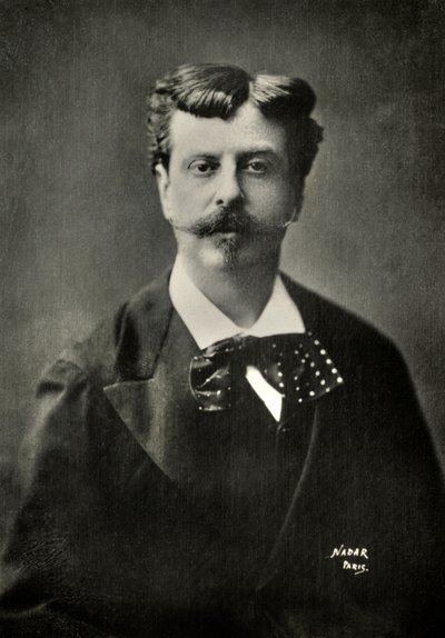 Alphonse De Neuville portréja (fénykép) alkotó: Paul Nadar