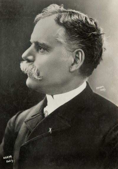 Jules Cheret portréja (fotó) alkotó: Paul Nadar
