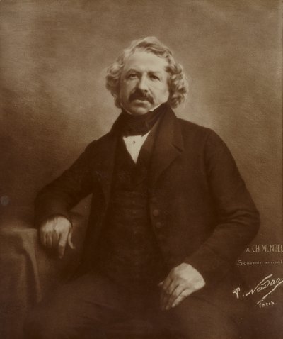 [Daguerre portréja] alkotó: Paul Nadar