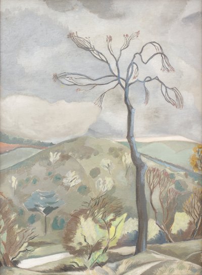 Őszi táj alkotó: Paul Nash