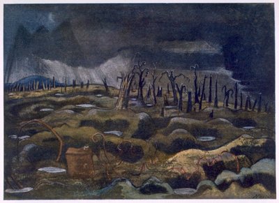 Nightfall, a British Artists at the Fronttól, A nyugati front folytatása, harmadik rész, Paul Nash alkotó: Paul Nash