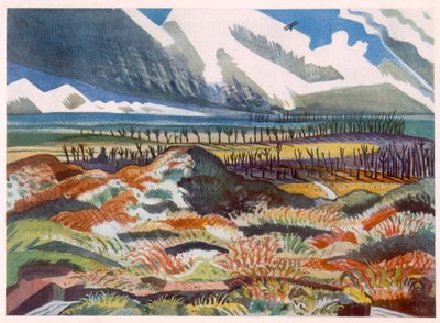 Ruined Country, Vimy, a British Artists at the Fronttól, A nyugati front folytatása, harmadik rész, Paul Nash alkotó: Paul Nash