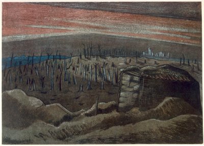 Sanctuary Wood, a British Artists at the Fronttól, A nyugati front folytatása, harmadik rész, Paul Nash alkotó: Paul Nash