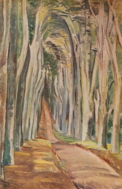 Savernake-erdő, 1935 alkotó: Paul Nash
