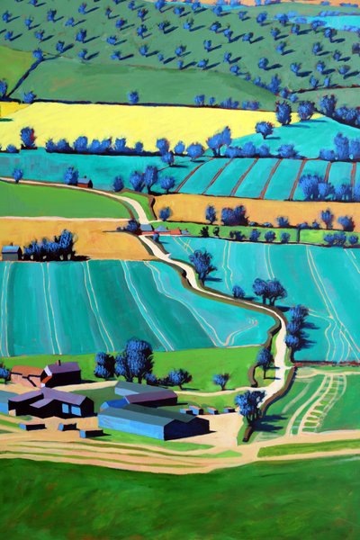 Country Lane Summer III alkotó: Paul Powis