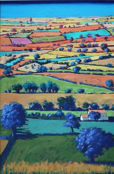 Devon II (akril a fedélzeten) alkotó: Paul Powis