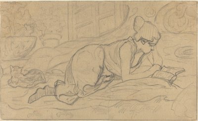 Tanulmány a "A hazug olvasóhoz" alkotó: Paul Elie Ranson
