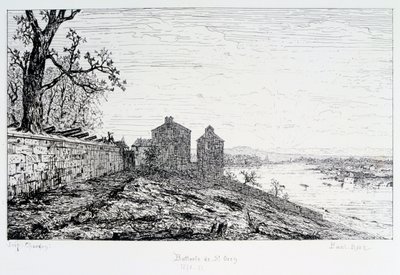St Ouen akkumulátora, Párizs ostroma, 1870-1871 alkotó: Paul Roux