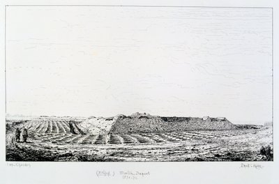 Moulin Saquet, Párizs ostroma, 1870-1871 alkotó: Paul Roux