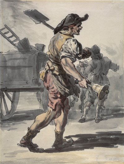 Egy londoni szénás, 1759 alkotó: Paul Sandby