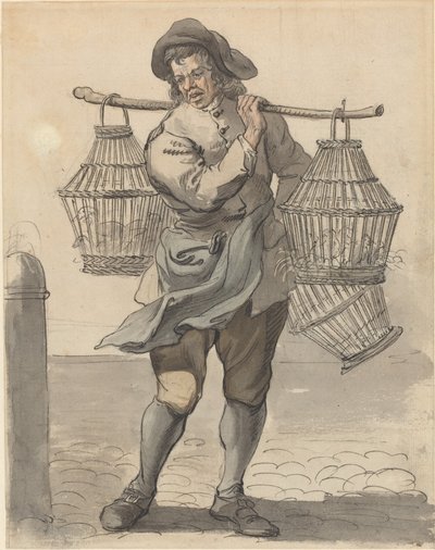 Baromfi eladó alkotó: Paul Sandby