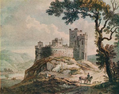 Egy régi kastély, 1764 alkotó: Paul Sandby