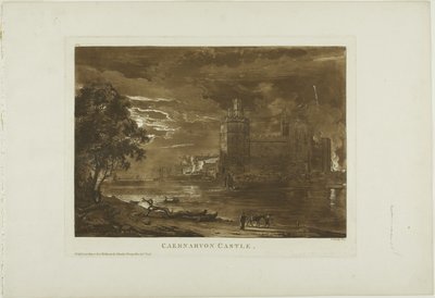 Caernarvon kastély alkotó: Paul Sandby