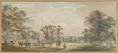 Hajnal a Luton Parkban alkotó: Paul Sandby