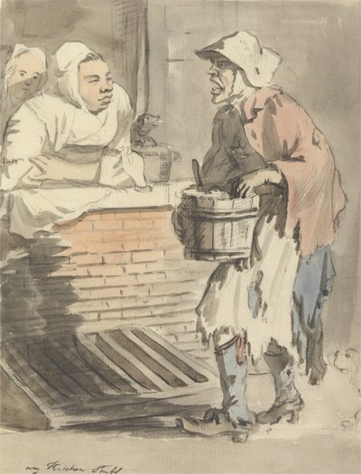 London Cries- Bármilyen konyhai cucc alkotó: Paul Sandby