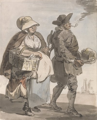 London Cries – akarsz kanalat... alkotó: Paul Sandby