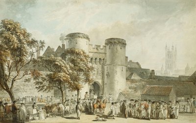Szent György-kapu, Canterbury alkotó: Paul Sandby