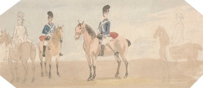A világos dragonyosok alkotó: Paul Sandby