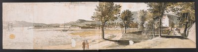 Inveraray kilátása alkotó: Paul Sandby