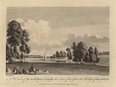 Wakefield Lodge alkotó: Paul Sandby