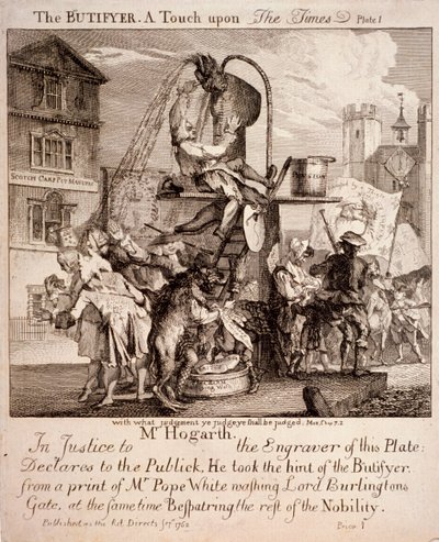 William Hogarth, 1762 alkotó: Paul Sandby