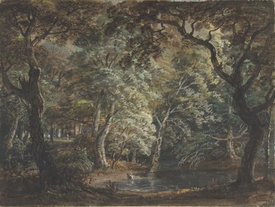 Windsor Great Park, 1790-99. alkotó: Paul Sandby