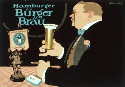 Hamburger Bürger Bräu alkotó: Paul Scheurich