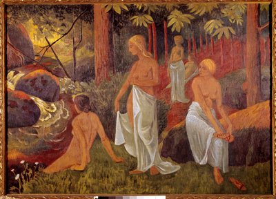 Paul Serusier (1863-1927) fürdőzői festménye, 1908 Párizs, Városi Modern Művészetek Múzeuma alkotó: Paul Sérusier