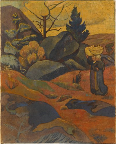 Felsen von Huelgoat alkotó: Paul Sérusier