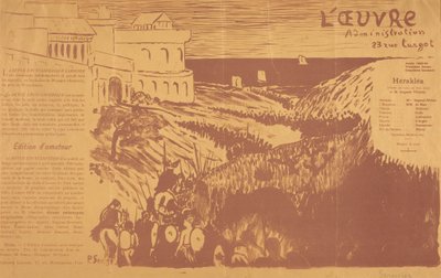 Heraklea alkotó: Paul Sérusier