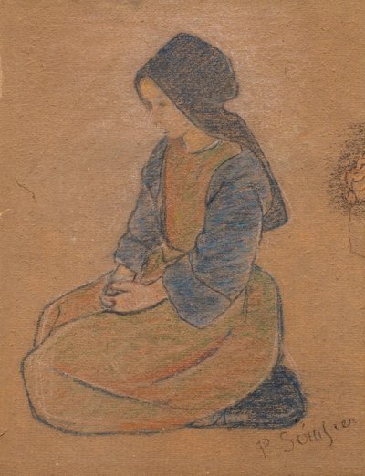 Bauernmädchen alkotó: Paul Sérusier