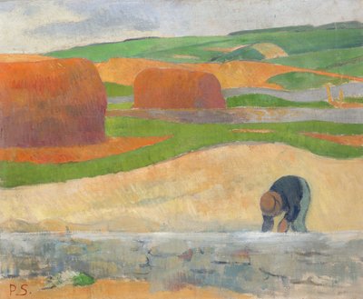 Hínárgyűjtő alkotó: Paul Sérusier