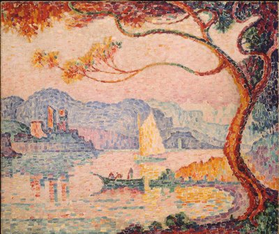 Antibes, Bacon kis kikötője, 1917 alkotó: Paul Signac