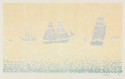 Csónakok alkotó: Paul Signac
