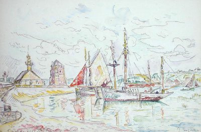 Camaret alkotó: Paul Signac
