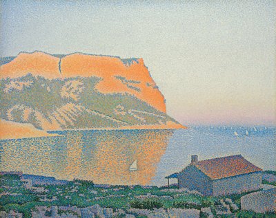 Cape Canaille, Cassis, 1889 alkotó: Paul Signac