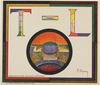Kromatikus kör alkotó: Paul Signac