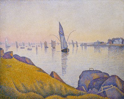Esti nyugalom, Concarneau, Opus 220 (Allegro Maestoso) alkotó: Paul Signac