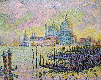 Canal Grande Velence, 1905. alkotó: Paul Signac